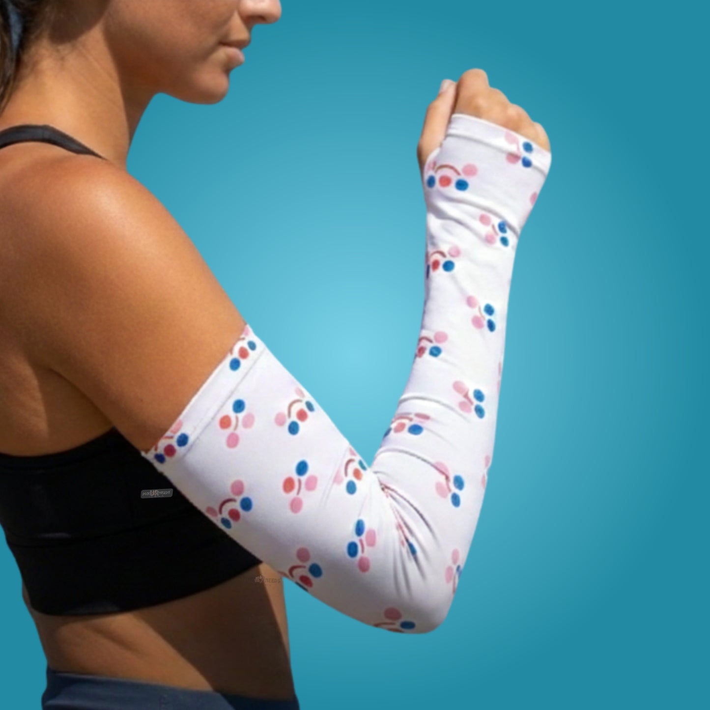Pick Ur Needs Nylon Arm Sleeve For Men & Women