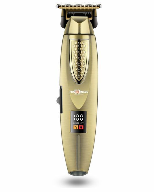 Pick Ur Needs Stylish Premium Design Hair Trimmer 180 min Runtime 3 Length Settings  (Gold)