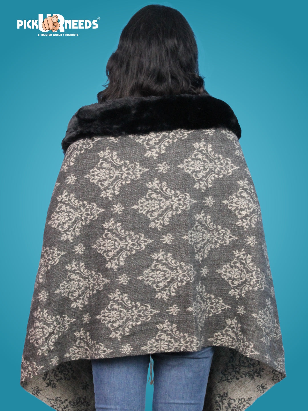 Pick Ur Needs Pashmina Self Design Women Shawl