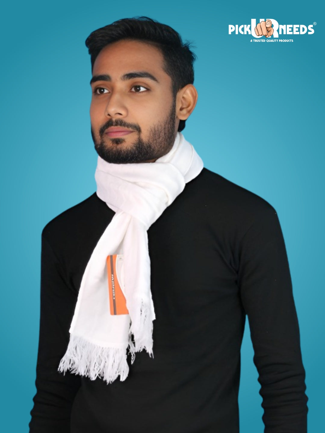 Pick Ur Needs Men’s Winter Muffler Soft Warm Woolen Scarf for Men Stylish Muffler for Office, Casual & Travel