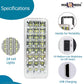 Pick Ur Needs High-Bright 24 LED with Rechargeable Emergency Floor Lantern Lamp Light