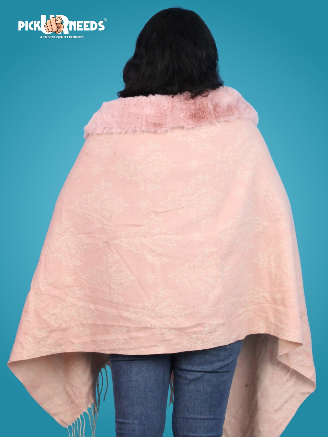 Pick Ur Needs Pashmina Self Design Women Shawl
