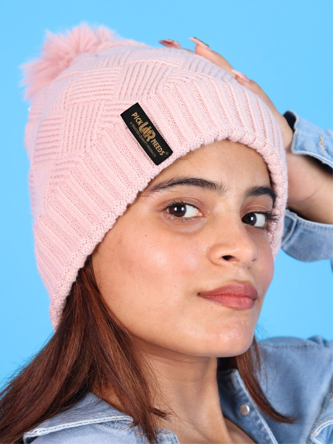 Pick Ur Needs Woolen Winter Cap – Warm & Stylish Winter Wear for Women