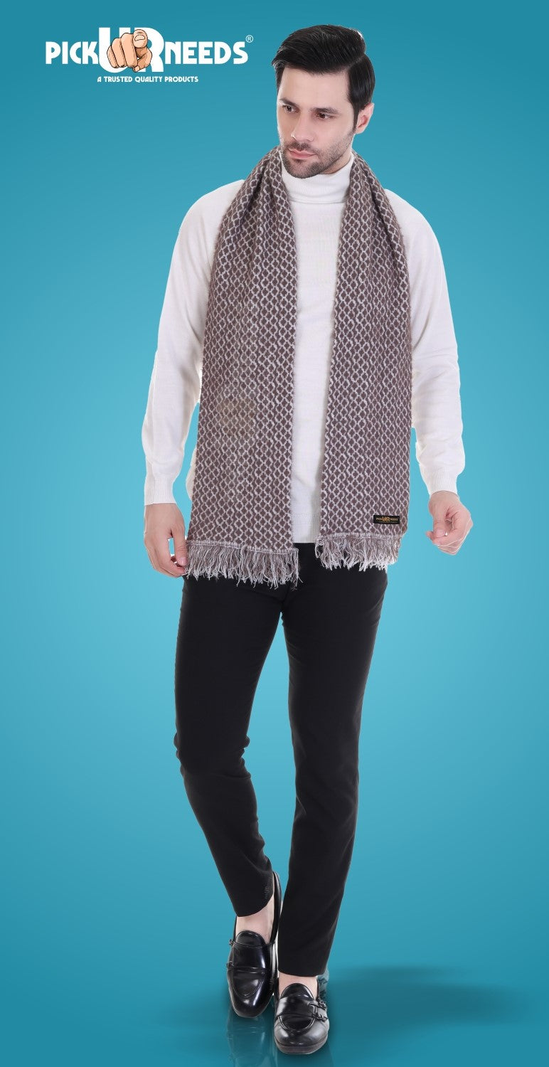 Pick Ur Needs Stylish Mens Muffler  Warm, Soft & Trendy Wint
