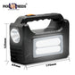 Pick Ur Needs Portable Solar Power Inverter 9W with 4000mAh Battery, USB Output, AC Charging & LED Lights Kit – Rechargeable Solar Generator for Home & Outdoor Use