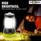Pick Ur Needs 50W Solar Rechargeable Long Range Search Light + 2 Side Extra Bright Tube 6 hrs Torch Emergency Light