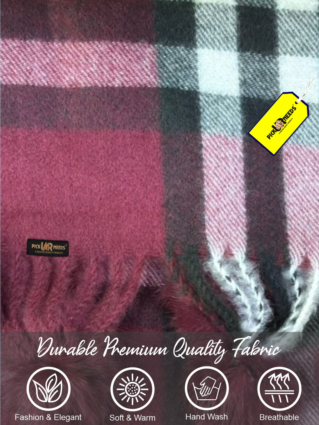 Pick Ur Needs Geometric Print Women Muffler