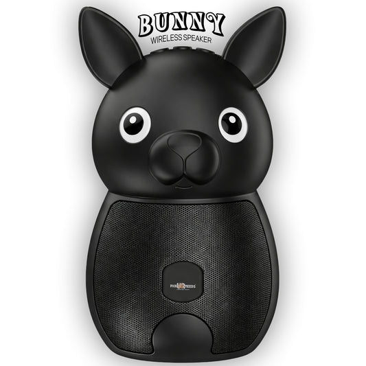Pick Ur Needs Bunny Bluetooth Speaker | Cute Portable Wireless Speakers with TWS, FM Radio, USB & TF Card | Rechargeable Mini Speaker for Kids & Desk Use