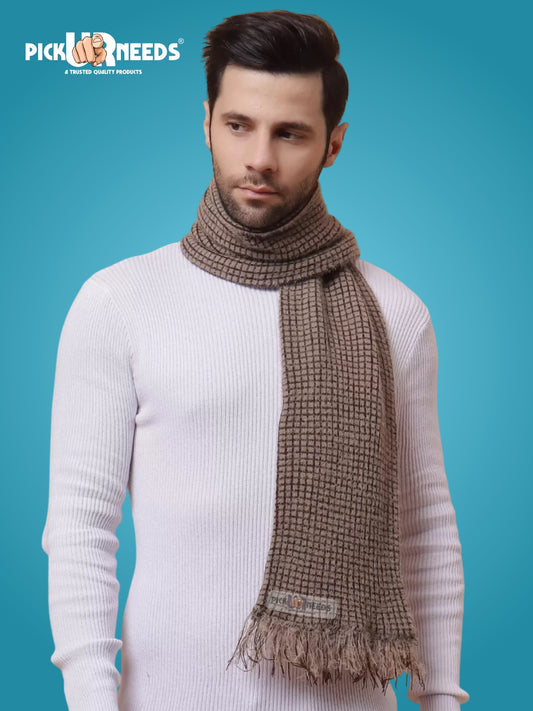 Pick Ur Needs Stylish Mens Muffler  Warm, Soft & Trendy Wint