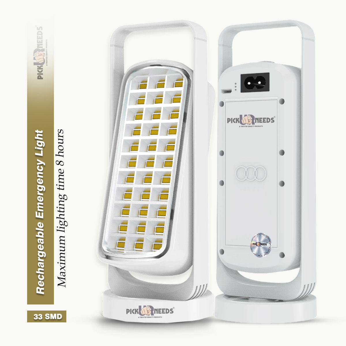 Pick Ur Needs Home Rechargeable Emergency LED Light With 33 SMD Floor & Hanging Lamp Lantern Emergency Light