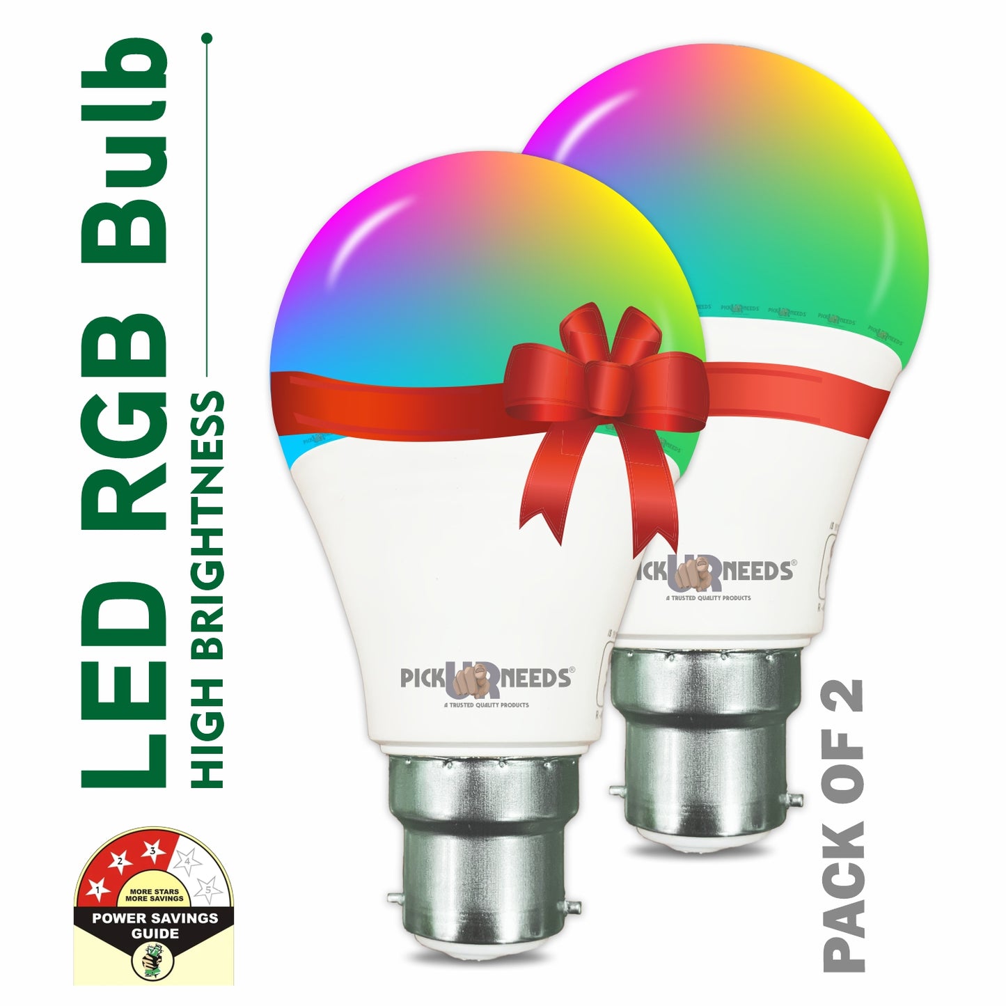 Pick Ur Needs 18 LEDs 5 m Multicolor Color Changing Bulb Rice Lights