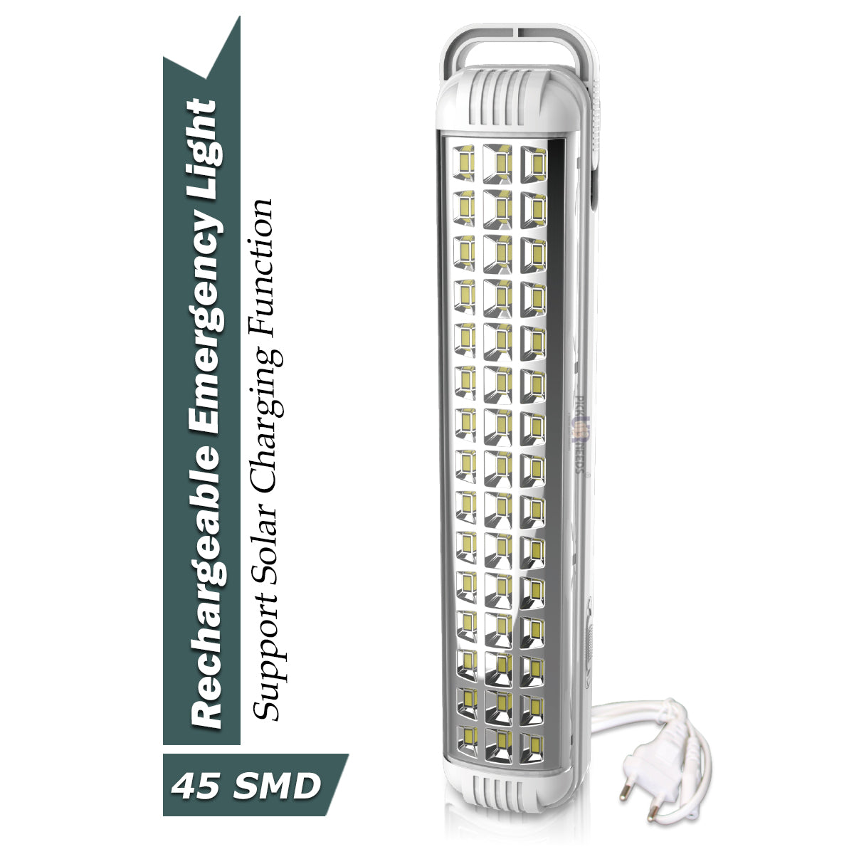 Rechargeable Long 45 SMD Light with 15 Hours Backup Lantern Emergency Light