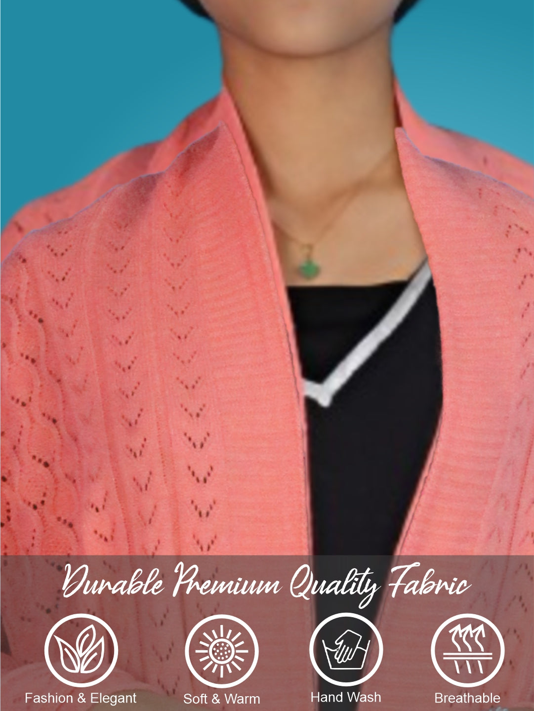 Pick Ur Needs Women’s Premium Knitted Winter Soft Shawl Woolen Warm Stole with Elegant Lace Pattern & Tassels For Girls