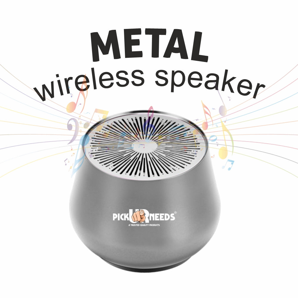 Pick Ur Needs  Mini TWS Metal Body Rechargeable Speaker With Calling Function / TF Card Support 8 W Bluetooth Speaker  (Green, 5.0 Channel) Be the first to Review this product