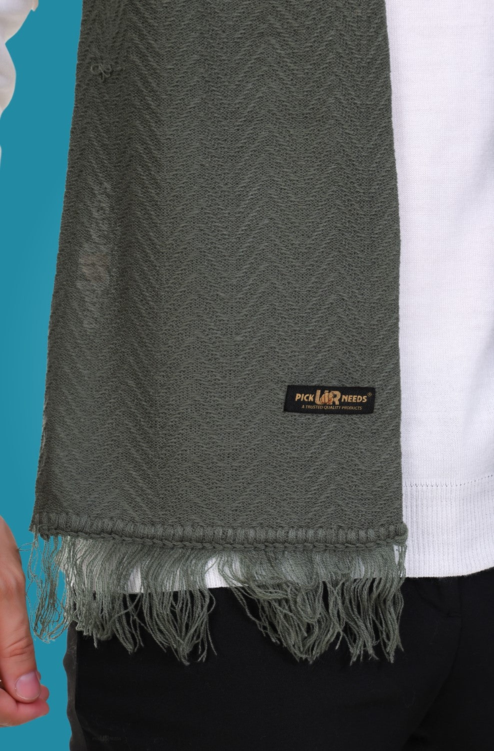Pick Ur Needs Stylish Men’s Muffler – Warm, Soft & Trendy Winter Accessory