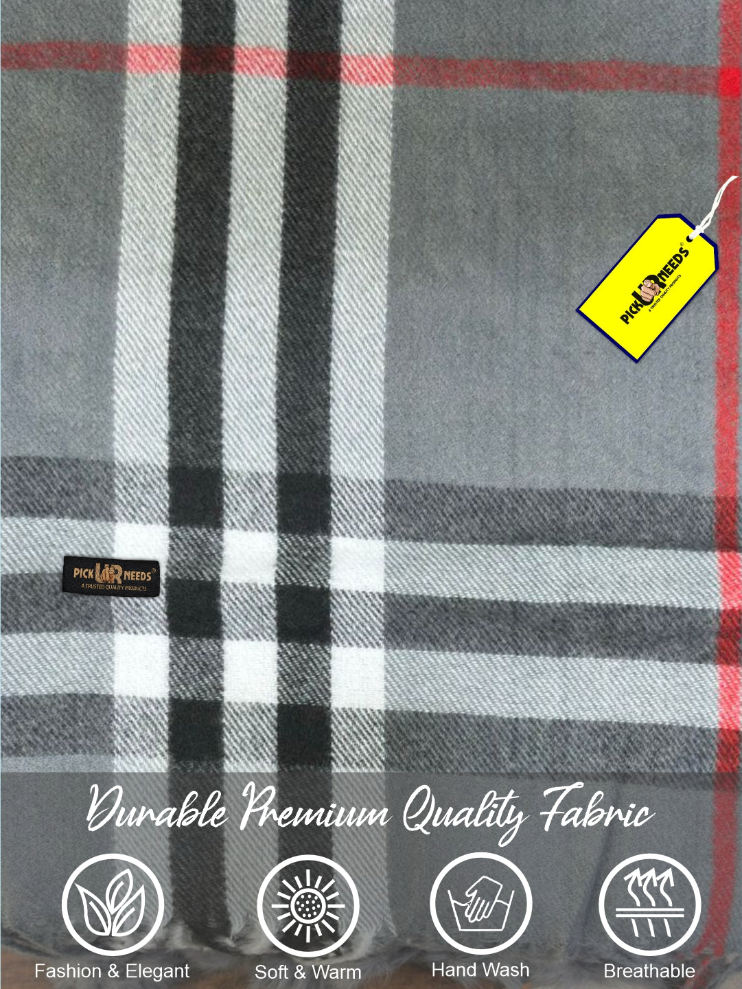 Pick Ur Needs Geometric Print Women Muffler