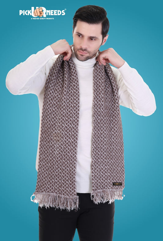 Pick Ur Needs Stylish Mens Muffler  Warm, Soft & Trendy Wint