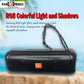 Pick Ur Needs Rechargeable Wireless Bluetooth Speaker Support TF Card/USB Device RGB Disco Light 2 Side Loud Speaker with Extra Bass