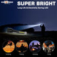 Pick Ur Needs Rechargeable 75W LED Torch Light With 3 Brightness Mode+C Type Charging+Side COB 4 hrs Torch Emergency Light