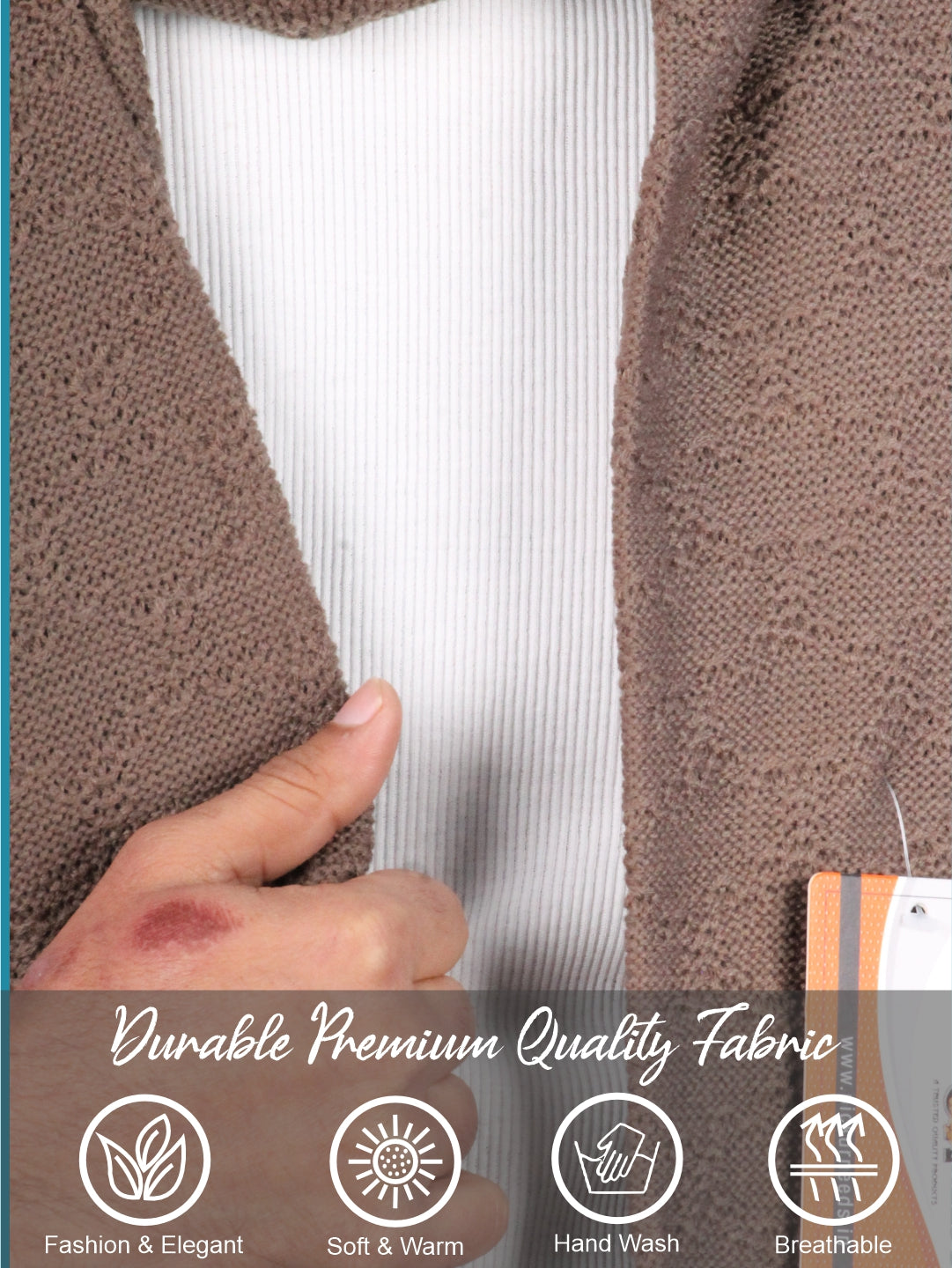 Pick Ur Needs Premium Soft Winter Muffler for Men Lightweight Warm Woolen Scarf Stylish Neck Muffler for Outdoor & Casual Use