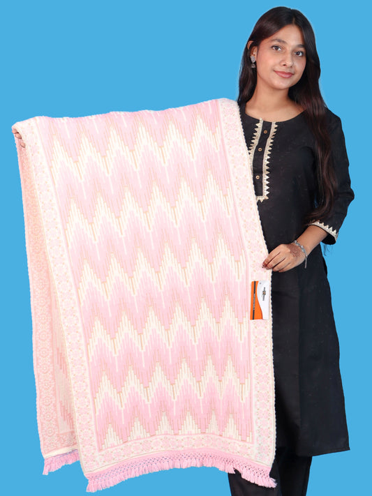 Pick Ur Needs Premium Wool Shawl For Womens & Girls Winter Muffler Soft Knitted Designer Wrap Warm Stole
