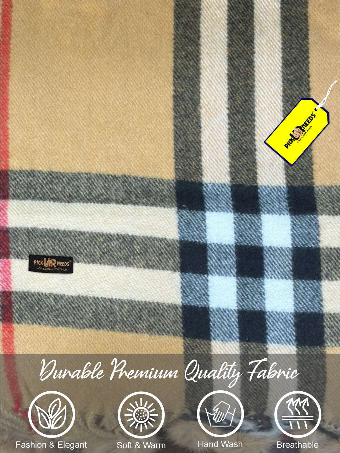 Pick Ur Needs Geometric Print Women Muffler