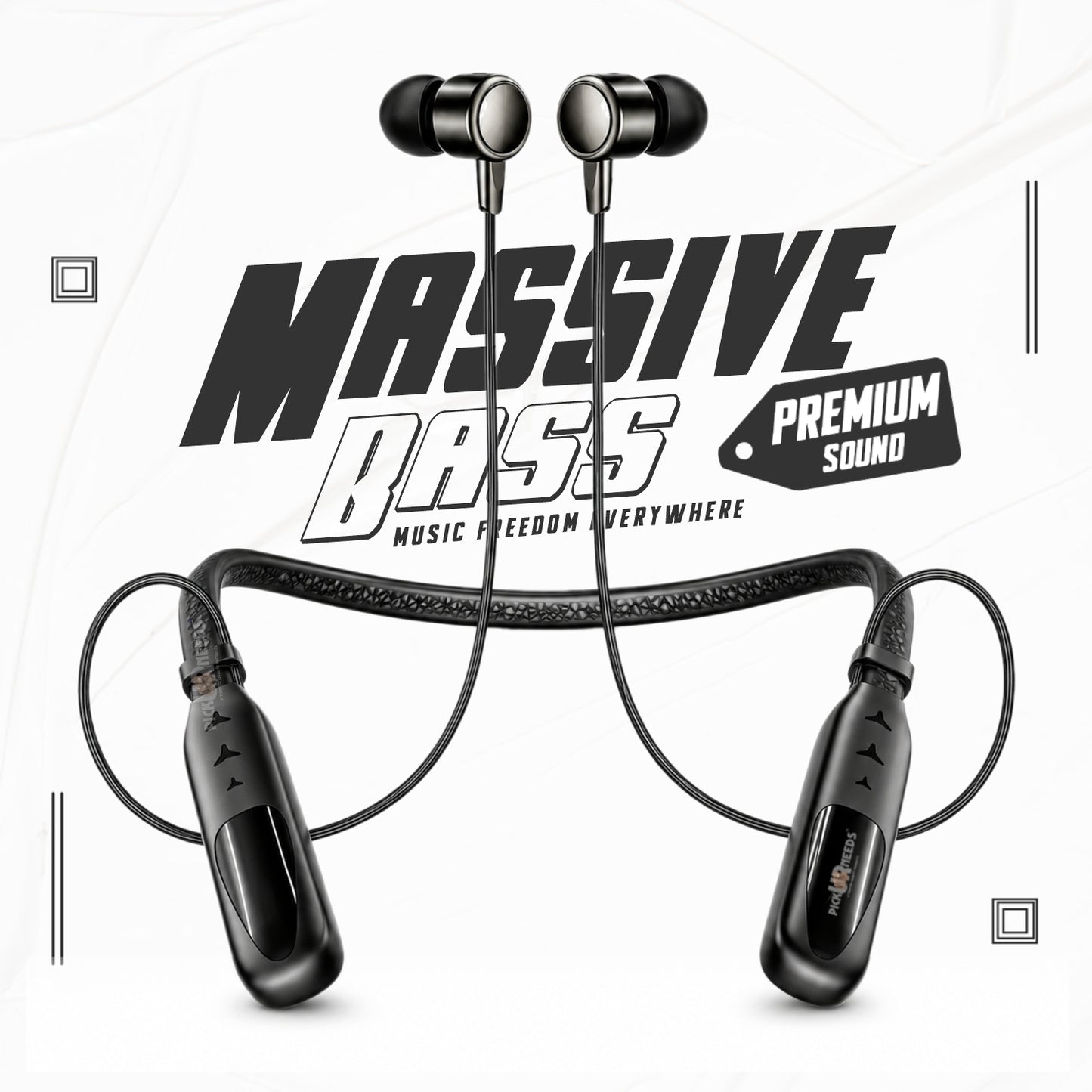 Best Wireless Neckband Headphones for Music & Calling – Lightweight Design