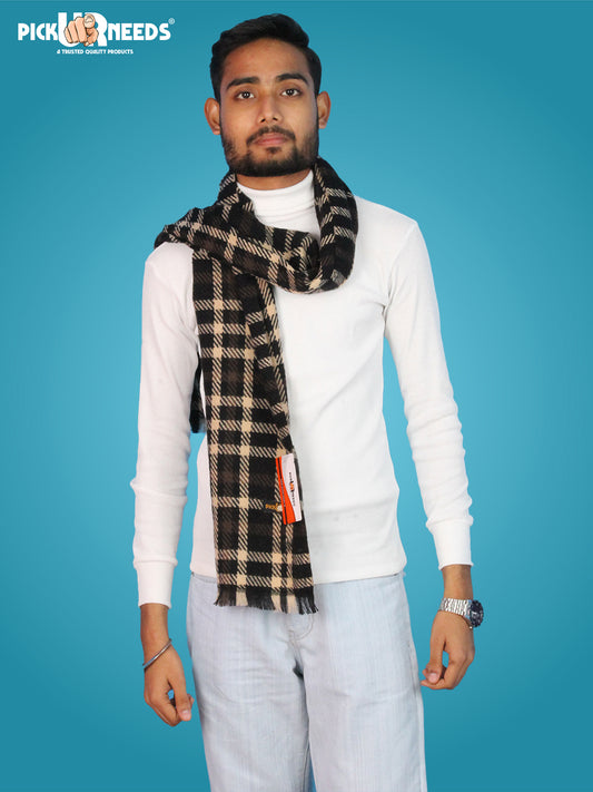 Pick Ur Needs Checkered Men Muffler