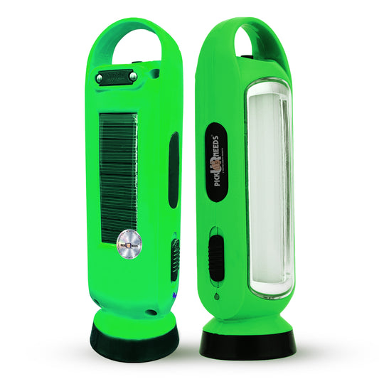 Pick Ur Needs 3 in 1 LED Solar Rechargeable Emergency Lantern Lamp Torch Light 4 hrs Torch Light