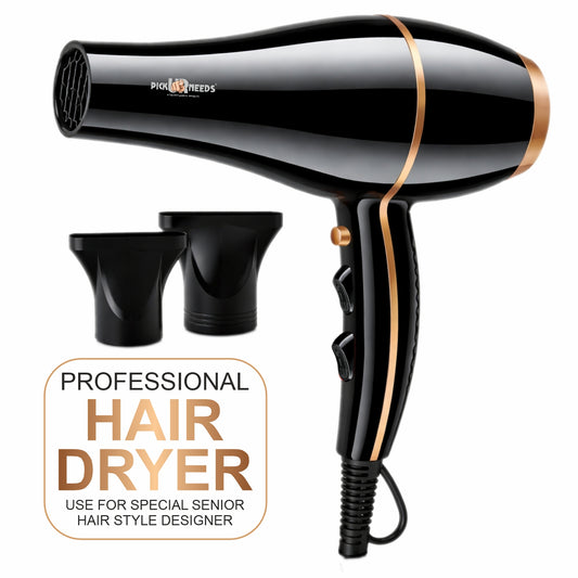 Pick Ur Needs Professional Hair Dryer 2000W Hot & Cold Air 2 Speed Settings Hair Styling Hair Dryer