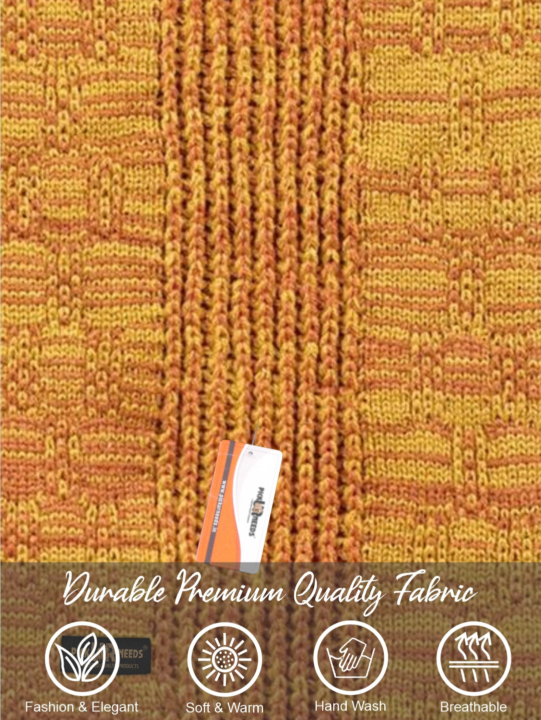 Pick Ur Needs Women’s Knitted Winter Scarf – Soft, Warm & Stylish Casual Long Muffler Stole for Girls