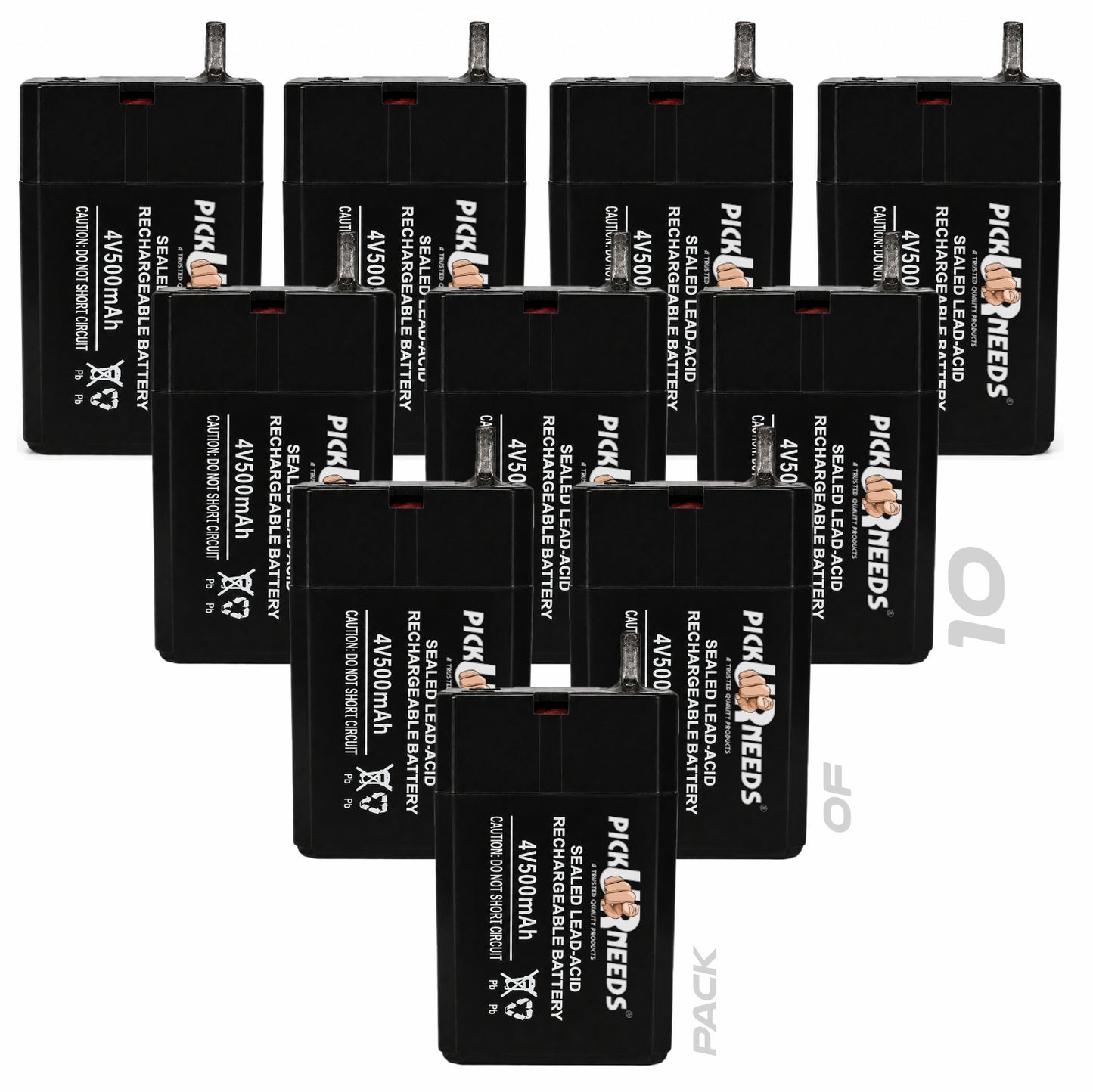 Pick Ur Needs Compact 4V 500mAh Sealed Lead Acid  for Long-Lasting Backup Power  Battery