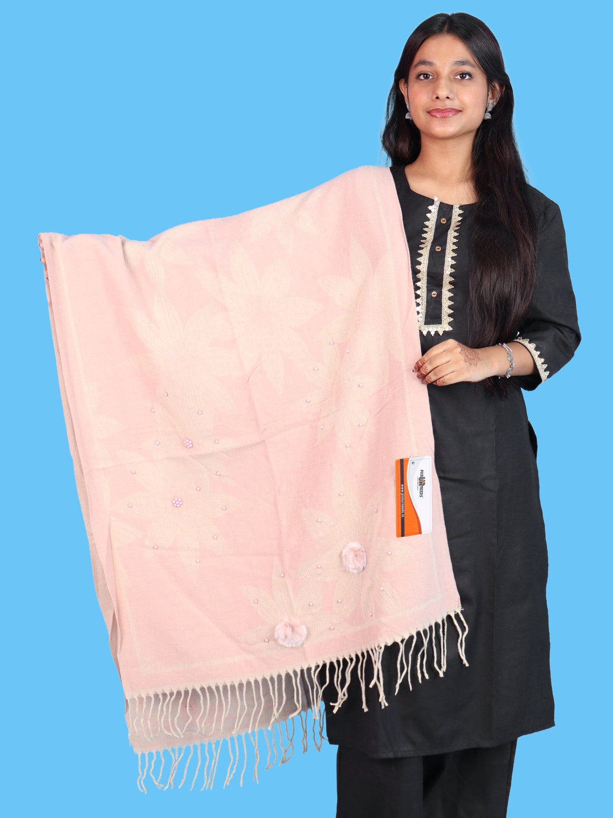 Pick Ur Needs Premium Winter Shawl for Women Soft Warm & Stylish