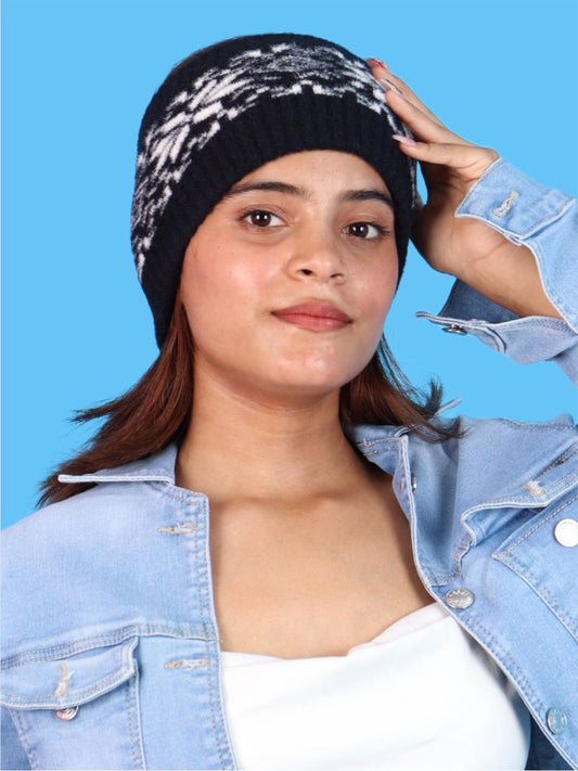 Pick Ur Needs Winter Headband for Women & Men Stretchable Ear Warmer Kanpatti Hair Band Cozy Head Cover for Walking, Running & Travel