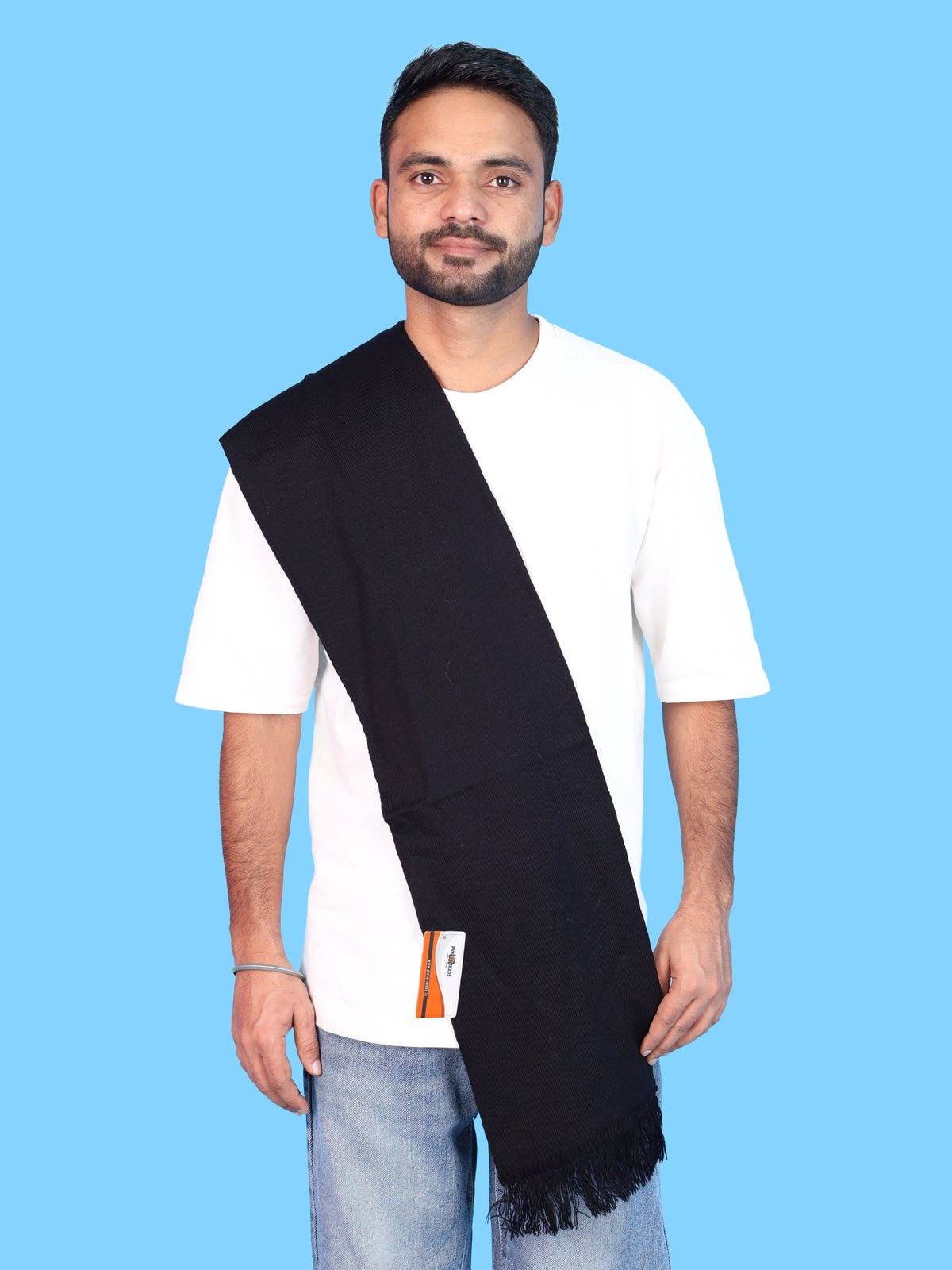 Pick Ur Needs Mens Winter Muffler Scarf for Boys & Men Soft Warm Neck Wrap Stole Lightweight Shawl