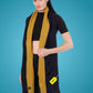 Pick Ur Needs Women’s Winter Wool Muffler Scarf – Premium Soft Knitted Dual-Tone Warm Shawl Wrap for Winter Travel, Casual