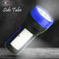 Pick Ur Needs 75w Laser + Side Long Range Emergency Tube Rechargeable Waterproof Bright Led Torch Light with Eco Friendly Solar Panel 8 hrs Torch Emergency Light