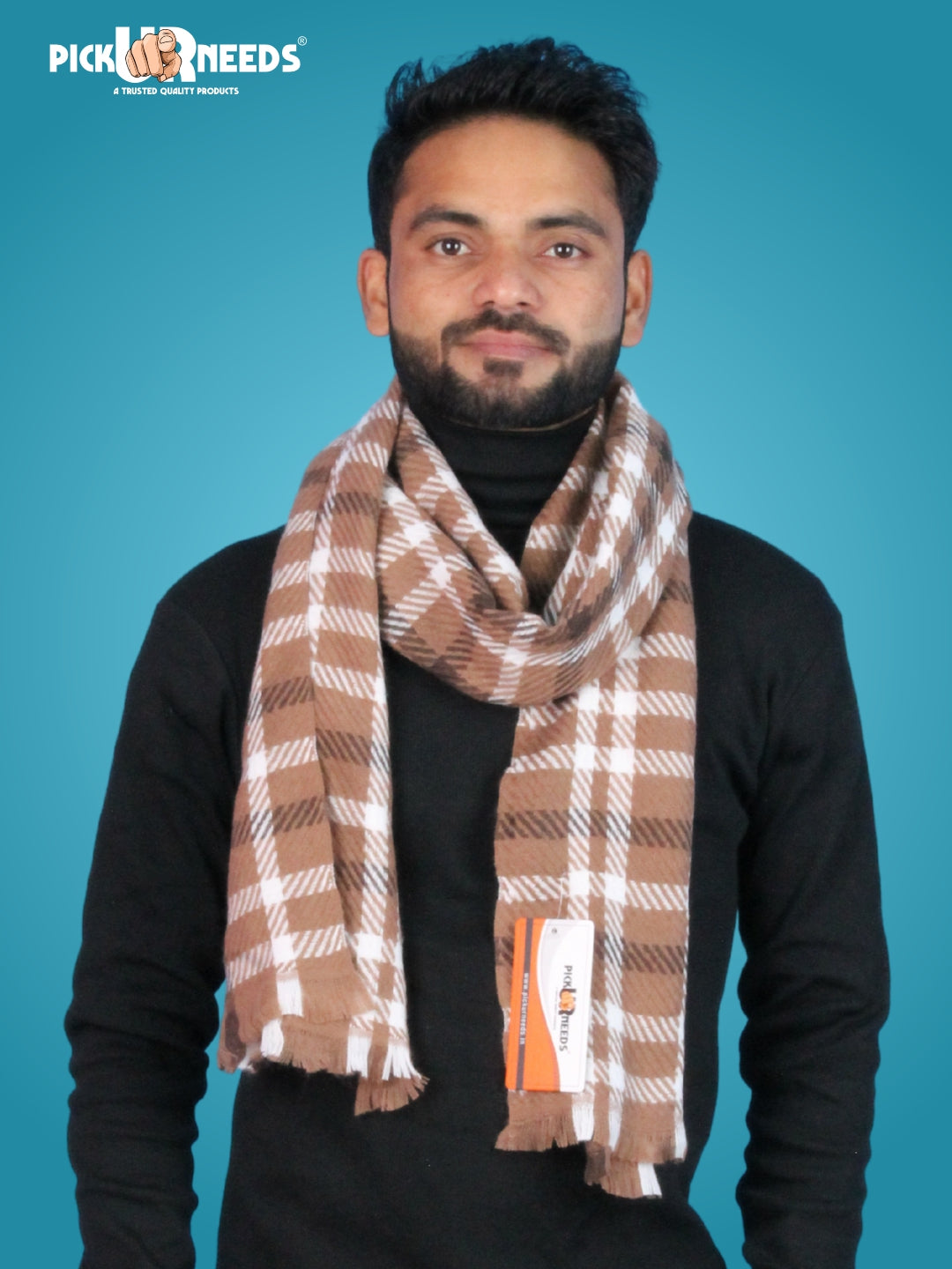 Pick Ur Needs Checkered Men Muffler