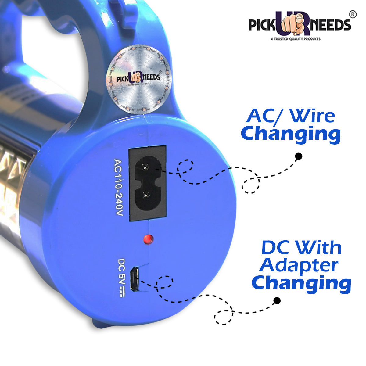 Pick Ur Needs Long Range Search Light 24 Watt Waterproof Led Torch High Power Side Led Emergency Light