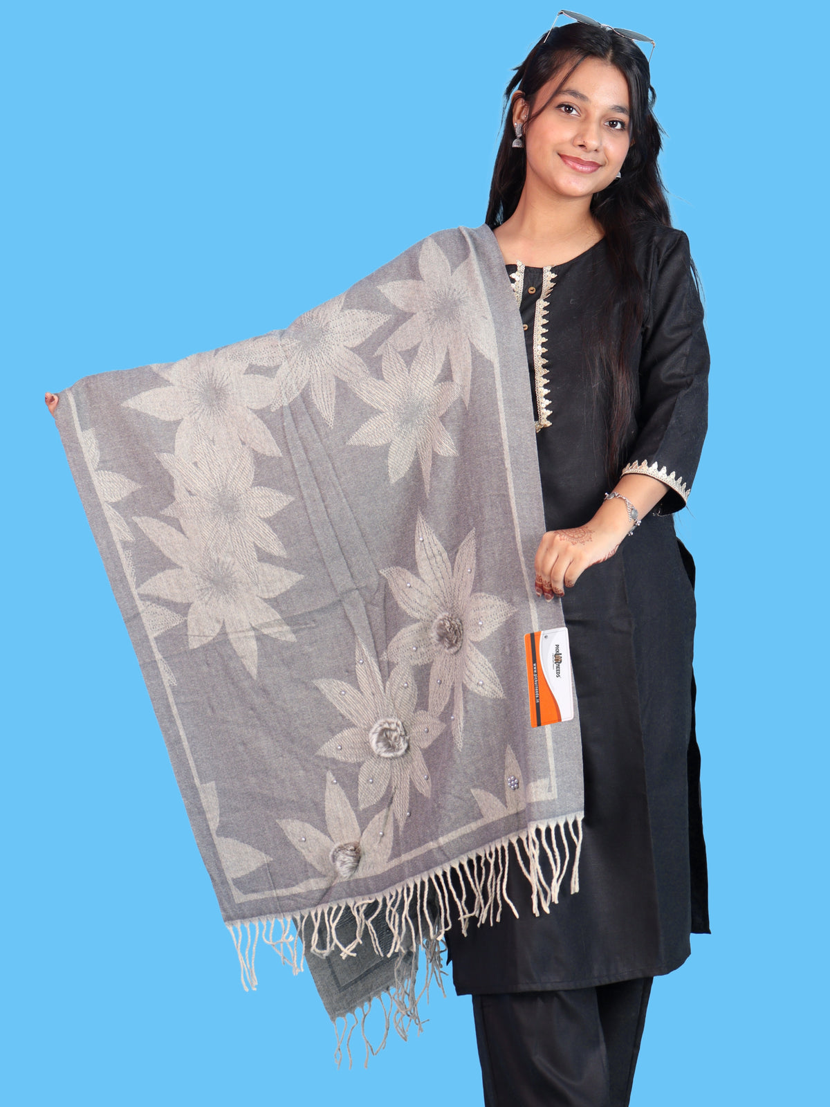 Pick Ur Needs Premium Winter Shawl for Women Soft Warm & Stylish