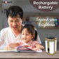 Pick Ur Needs Solar Rechargeable Home Emergency Floor Lantern Lamp Light 4 Side Tube