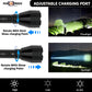 Pick Ur Needs Rechargeable 75W LED Torch Light With 3 Brightness Mode+C Type Charging+Side COB 4 hrs Torch Emergency Light