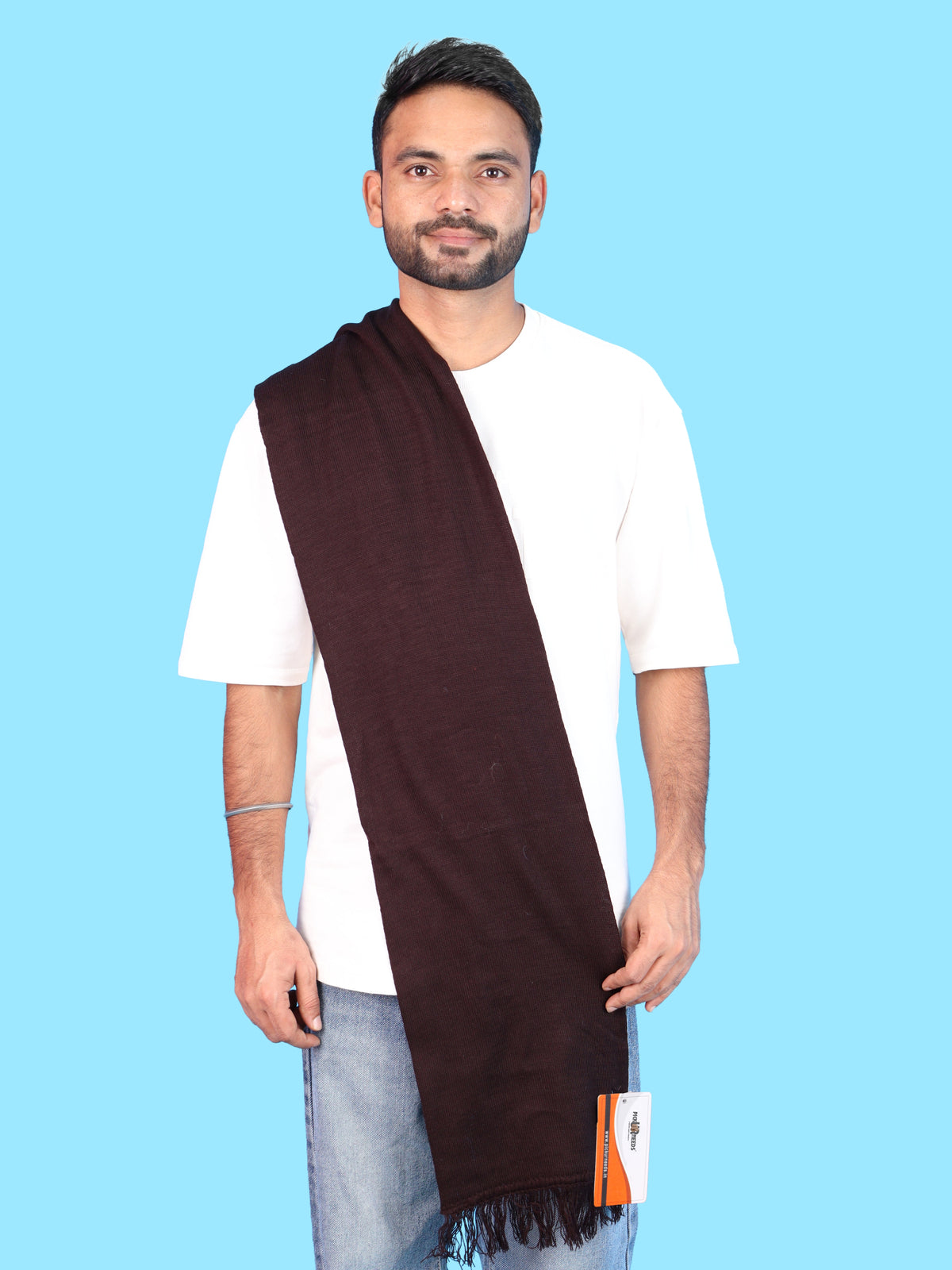 Pick Ur Needs Mens Winter Muffler Scarf for Boys & Men Soft Warm Neck Wrap Stole Lightweight Shawl