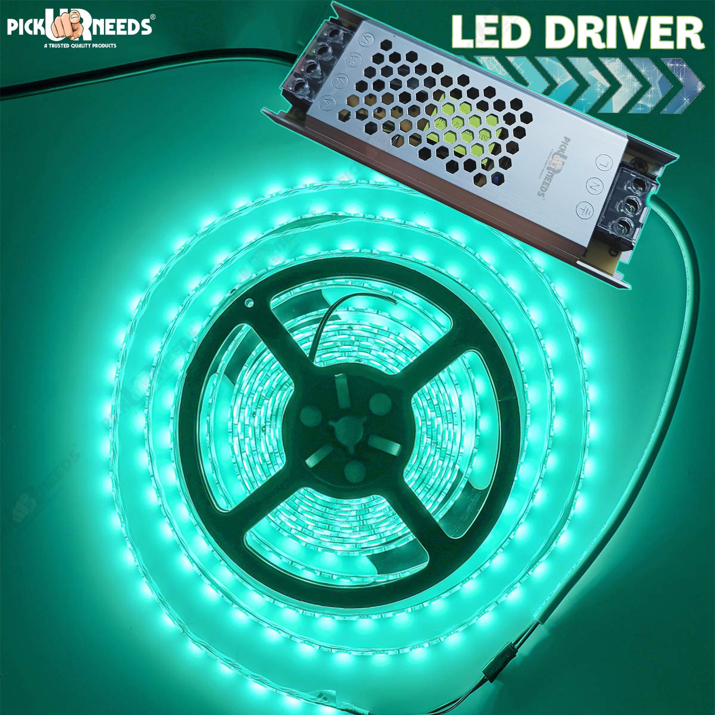 Pick Ur Needs LED Driver 12V 10A Led Power Supply Transformer Ultra Thin and Slim Dustproof LED Driver