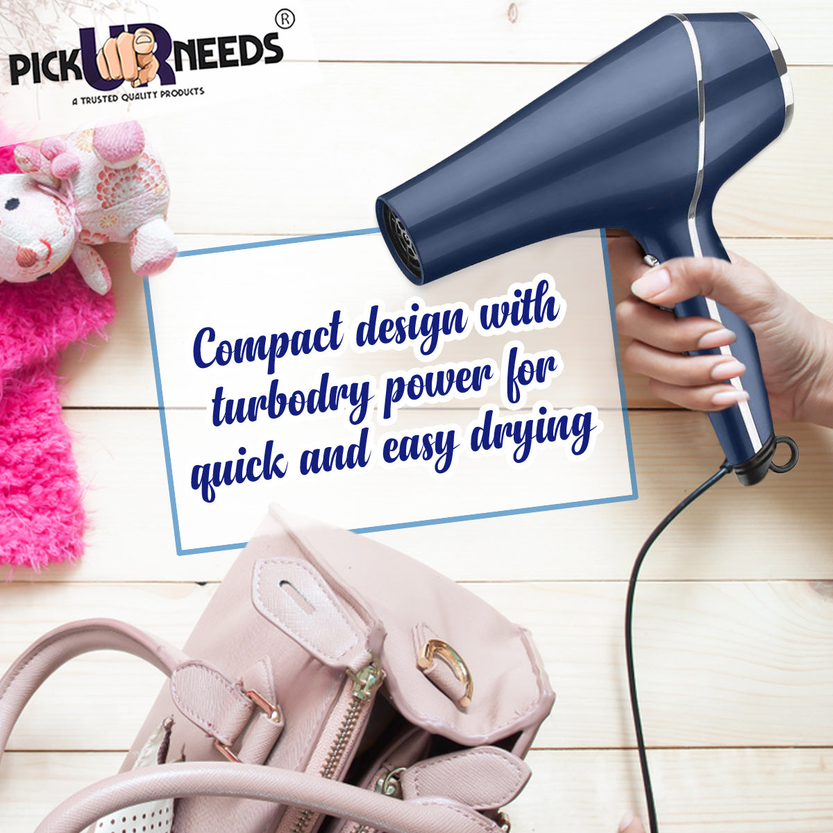 Pick Ur Needs Professional Stylish Hair Dryer With Over Heat Protection Hot And Cold Dryer 5000 Watt Hair Dryer