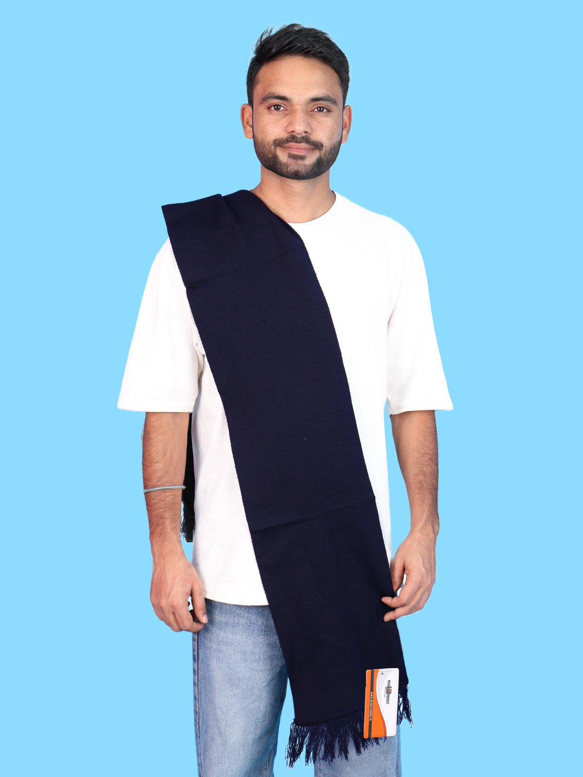 Pick Ur Needs Mens Winter Muffler Scarf for Boys & Men Soft Warm Neck Wrap Stole Lightweight Shawl