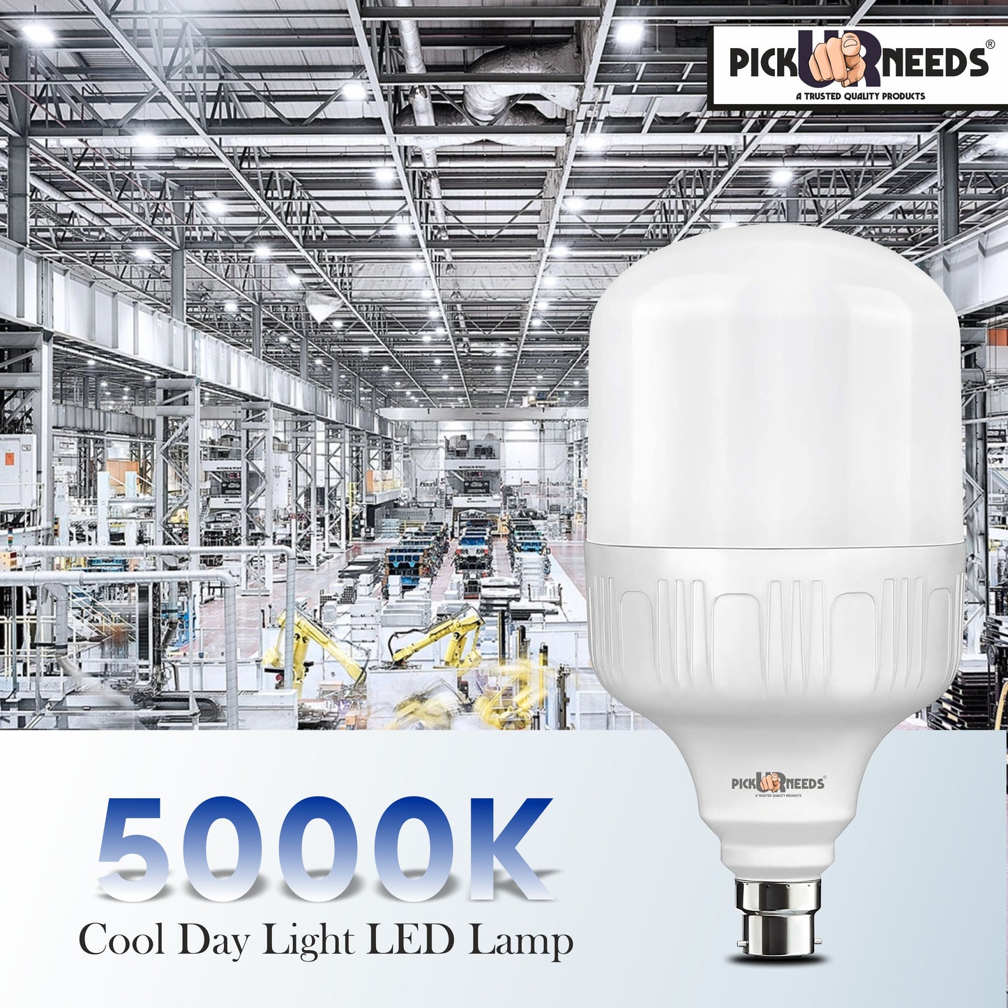 Pick Ur Needs 45 Watt High Brightness Bulb With 75 SMD LED B22 D AC Bulb 0 hrs Bulbs Emergency Light  (White)