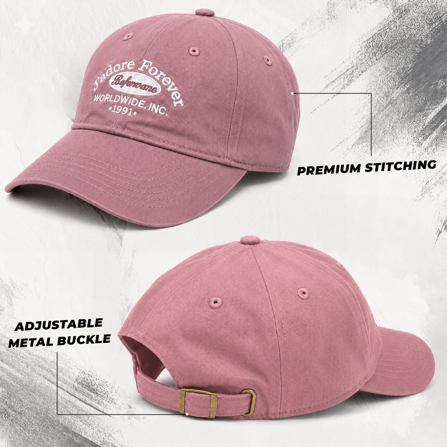 Pick Ur Needs Casual Fashion Forever Baseball Cap – Premium Cotton Adjustable for Men & Women
