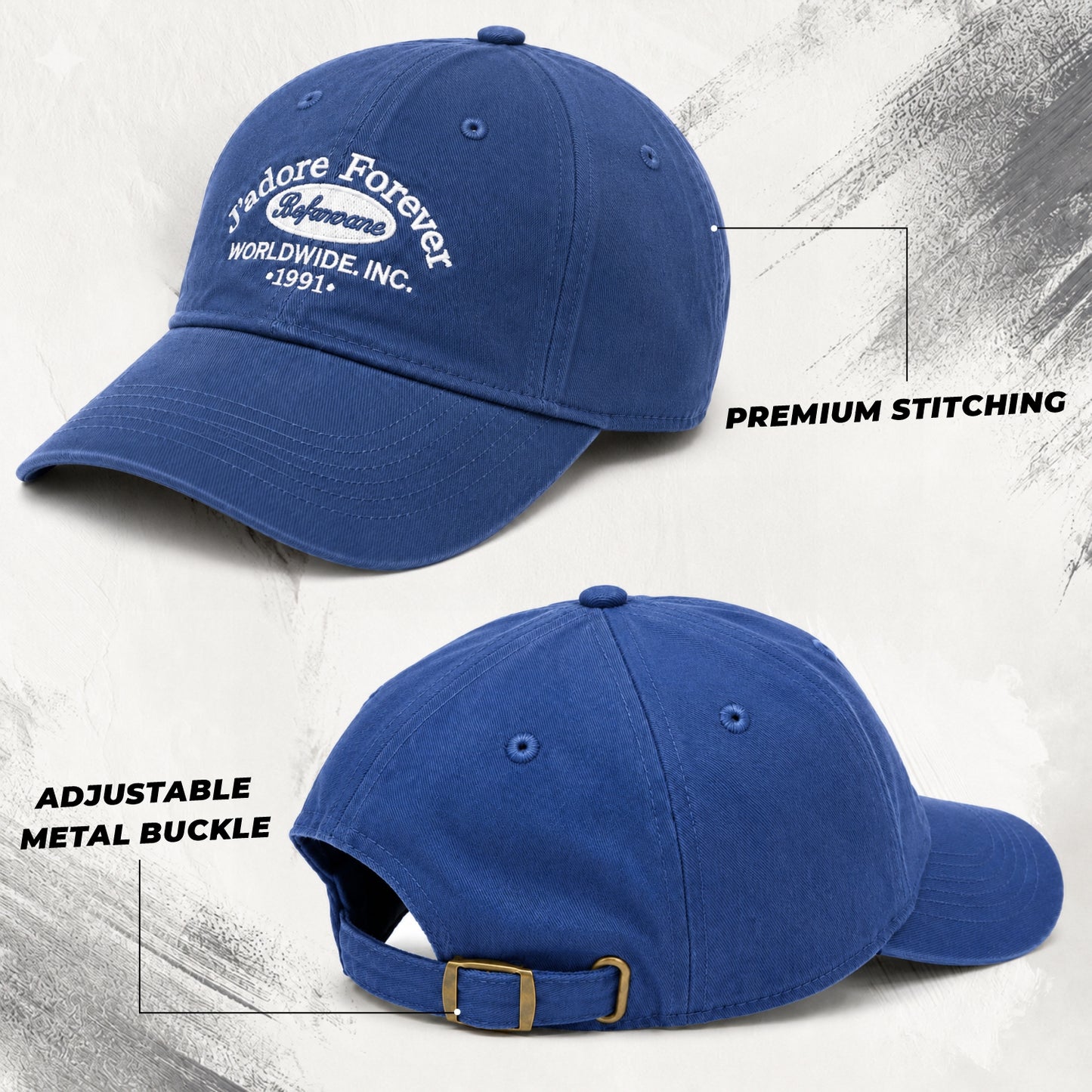 Pick Ur Needs Casual Fashion Forever Baseball Cap – Premium Cotton Adjustable for Men & Women