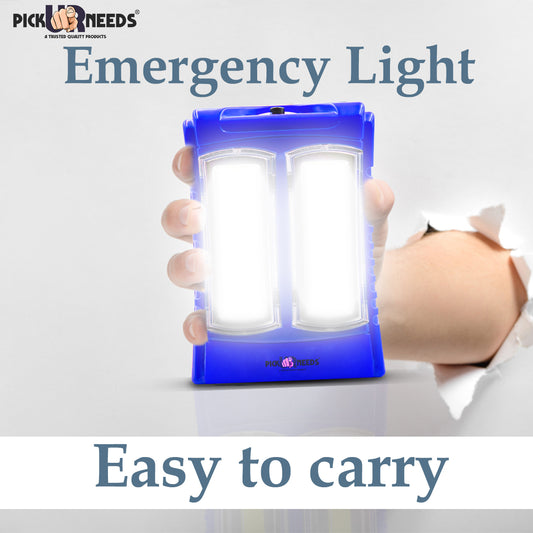 Pick Ur Needs Rechargeable Mini Emergency Lantern LED 2 Tube Light With 6 hrs Lantern Emergency Light